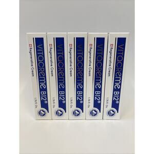 Set of 5pcs x Vitacreme B12 Regenerative Cream NIB 50ml EXP 2/24